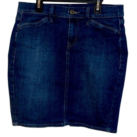 🌹LEVIS JEAN MINI SKIRT - Picture 1 of 4
